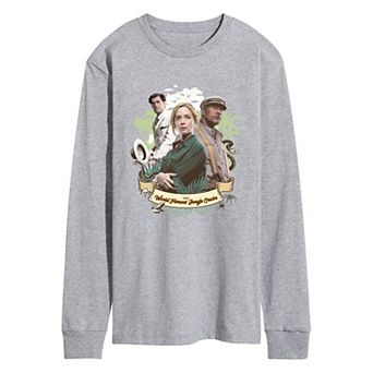 Disney's Jungle Cruise Men's Poster Long Sleeve Graphic Tee