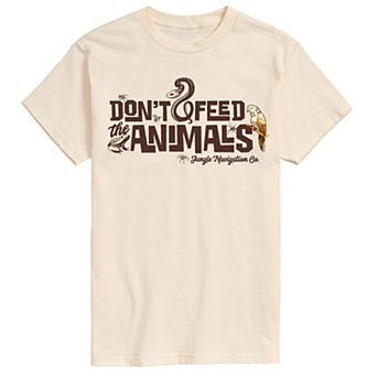 Disney's Jungle Cruise Men's Don't Feed the Animals Graphic Tee