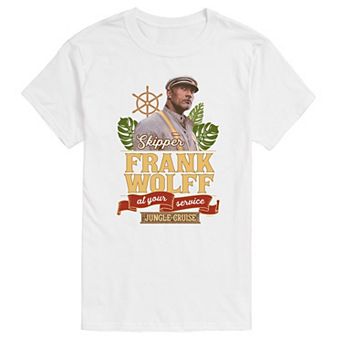 Disney's Jungle Cruise Men's Skipper Frank Wolff Graphic Tee