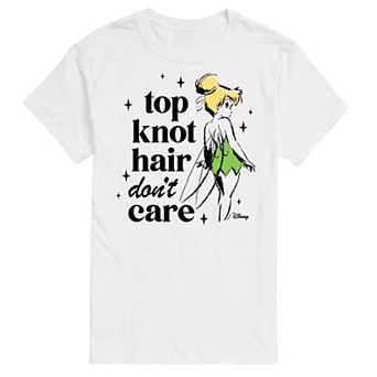 Disney's Tinker Bell Big & Tall Top Knot Hair Graphic Tee