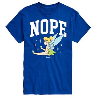 Disney's Tinker Bell Big & Tall Nope Graphic Tee