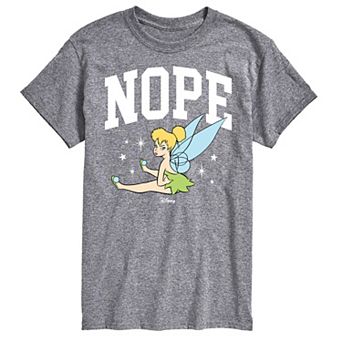 Disney's Tinker Bell Big & Tall Nope Graphic Tee