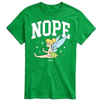 Disney's Tinker Bell Big & Tall Nope Graphic Tee