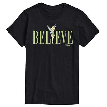 Disney's Tinker Bell Big & Tall Believe Graphic Tee