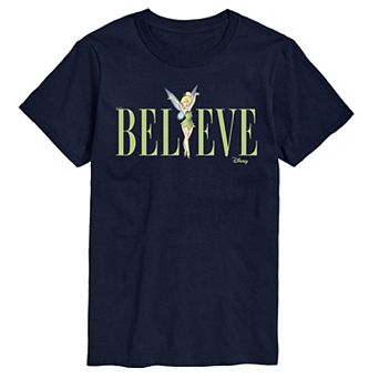 Disney's Tinker Bell Big & Tall Believe Graphic Tee