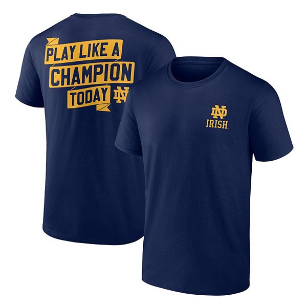 Men's Fanatics Branded Navy Notre Dame Fighting Irish Play Like A ...