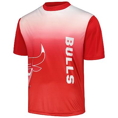 Men's Red Chicago Bulls Sublimated T-Shirt
