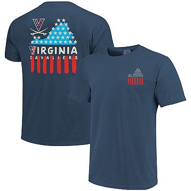 Men's Navy Virginia Cavaliers Red, White & Hoo T-Shirt