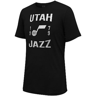 Unisex Stadium Essentials Black Utah Jazz City Year T-Shirt