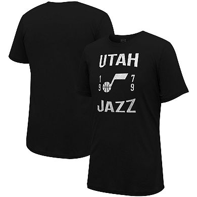 Unisex Stadium Essentials Black Utah Jazz City Year T-Shirt