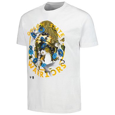 Unisex NBA x Kathy AgerÂ White Golden State Warriors Identify Artist Series T-Shirt