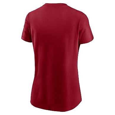 Women's Nike Cardinal Arizona Cardinals Logo Essential T-Shirt