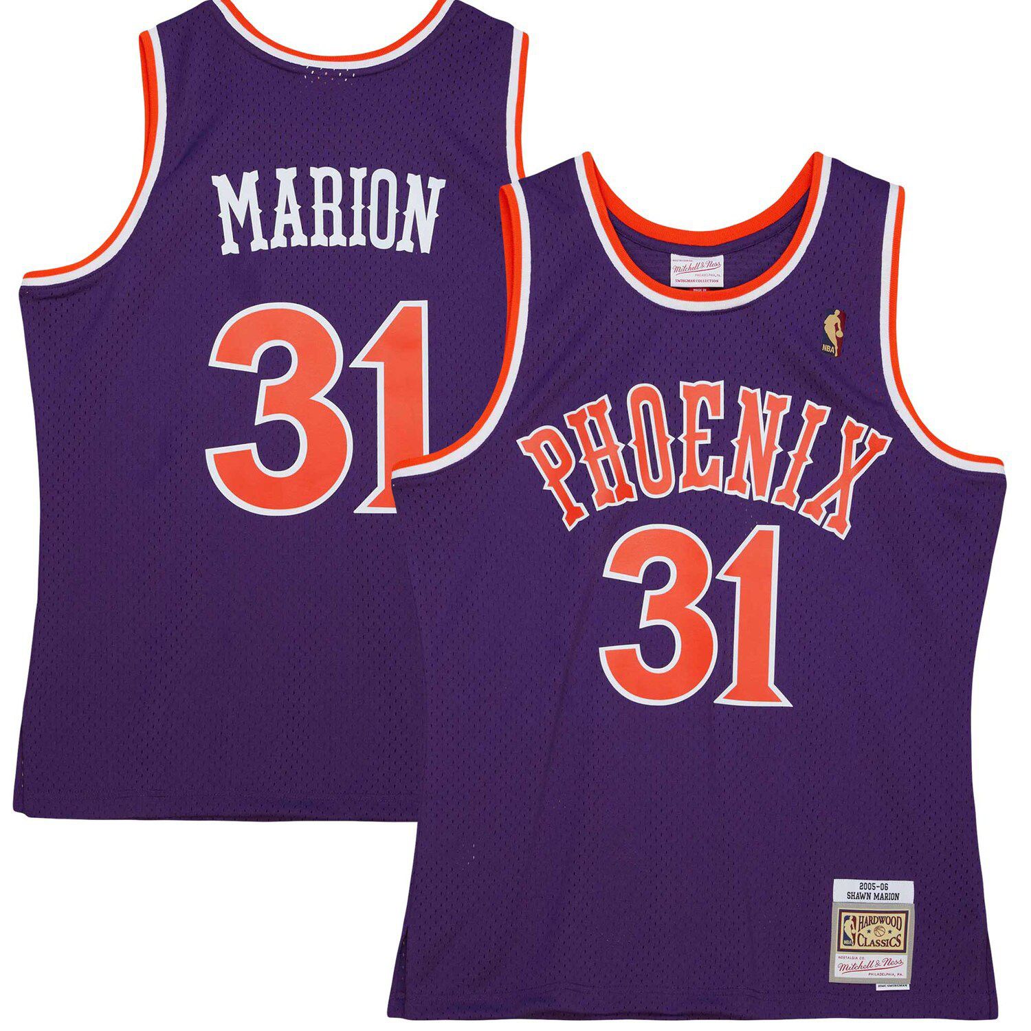 Men's Mitchell & Ness Shaquille O'Neal Platinum Miami Heat 2005/06 Hardwood  Classics 75th Anniversary Swingman Jersey