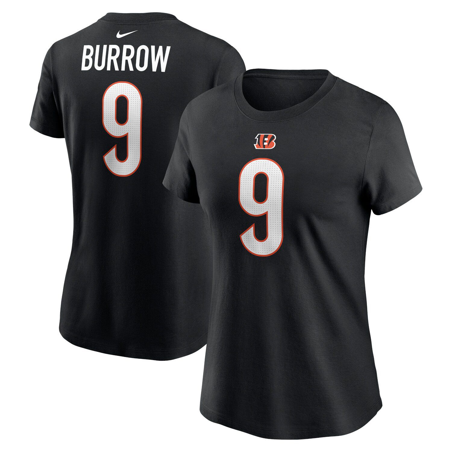 Joe Burrow Cincinnati Bengals Majestic Threads Women's Leopard