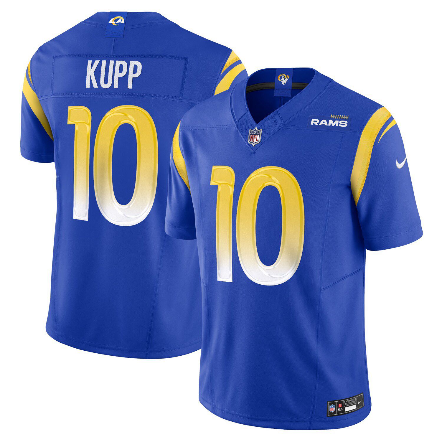 Men's Nike Cooper Kupp White Los Angeles Rams Vapor F.U.S.E. Limited Jersey