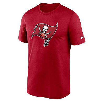 Men's Nike  Red Tampa Bay Buccaneers Legend Logo Performance T-Shirt