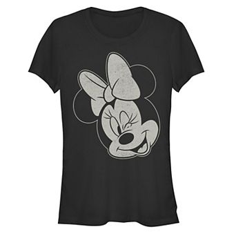 Disney's Mickey Mouse Juniors' Happy Winking Fitted Tee