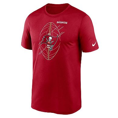 Men's Nike Red Tampa Bay Buccaneers Legend Icon Performance T-Shirt