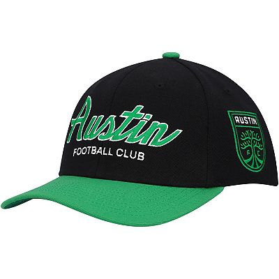 Men's Mitchell Ness Black Austin FC Team Script Stretch