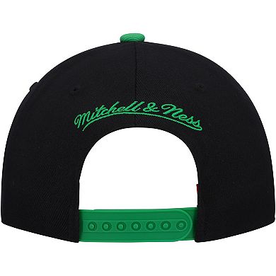 Men's Mitchell & Ness Black Austin FC Team Script 2.0 Stretch Snapback Hat