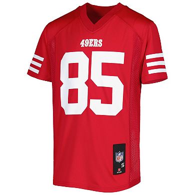 Youth George Kittle Scarlet San Francisco 49ers Team Replica Player Jersey
