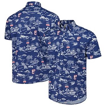 Men's Reyn Spooner Navy Chicago White Sox Kekai Button-Up Shirt