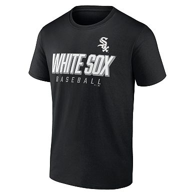 Men's Fanatics Branded Black/Gray Chicago White Sox Player Pack T-Shirt Combo Set