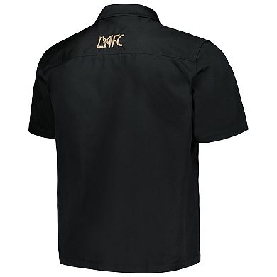 Men's The Wild Collective Black LAFC Utility Button-Up Shirt