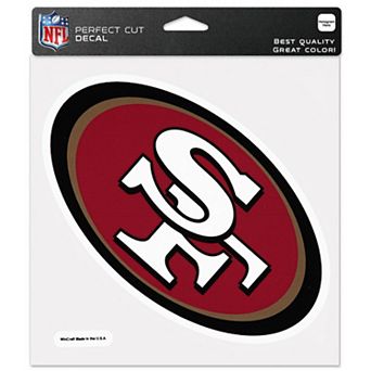 San Francisco 49ers WinCraft 8'' x 8'' Color Car Decal