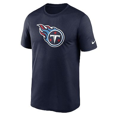 Men's Nike Navy Tennessee Titans Legend Logo Performance T-Shirt