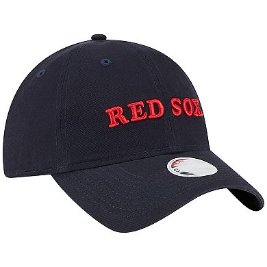 Women's New Era Navy Boston Red Sox Shoutout 9TWENTY Adjustable Hat