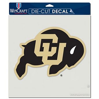 Colorado Buffaloes WinCraft 8'' x 8'' Color Car Decal