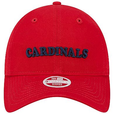 Women's New Era Red St. Louis Cardinals Shoutout 9TWENTY Adjustable Hat