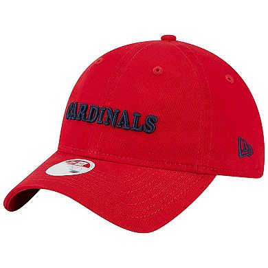 Women's New Era Red St. Louis Cardinals Shoutout 9TWENTY Adjustable Hat