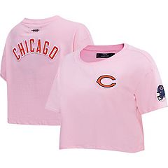 CHICAGO BEARS CLASSIC CHENILLE DK TEE (PINK)