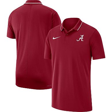 Men's Nike Crimson Alabama Crimson Tide 2023 Coaches Performance Polo