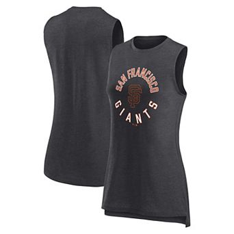 Women's Profile Black San Francisco Giants Plus Size Tank Top