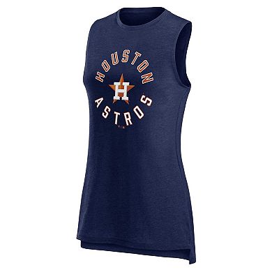 Women's Profile Navy Houston Astros Plus Size Tank Top