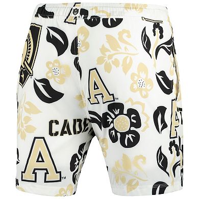 Men's Wes & Willy White Army Black Knights Vault Tech Swimming Trunks