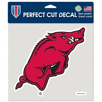 Arkansas Razorbacks WinCraft 8'' x 8'' Color Car Decal