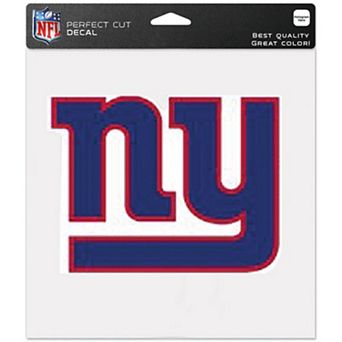 New York Giants WinCraft 8'' x 8'' Color Car Decal