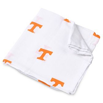 Infant White Tennessee Volunteers 47'' x 47'' Muslin Swaddle Blanket