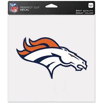Denver Broncos WinCraft 8'' x 8'' Color Car Decal
