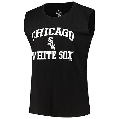 Women's Profile Black Chicago White Sox Plus Size Tank Top