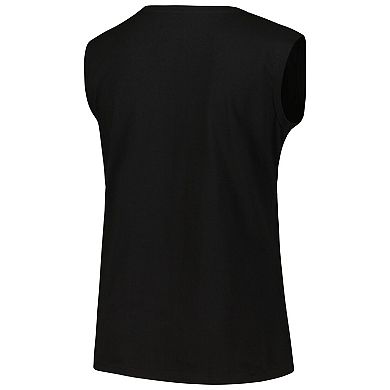 Women's Profile Black Chicago White Sox Plus Size Tank Top