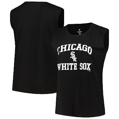 Women's Profile Black Chicago White Sox Plus Size Tank Top