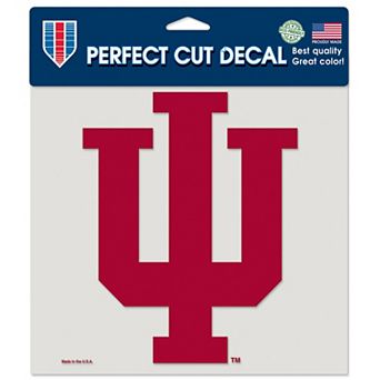 Indiana Hoosiers WinCraft 8'' x 8'' Color Car Decal