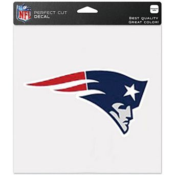 New England Patriots WinCraft 8'' x 8'' Color Car Decal