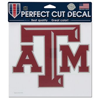 Texas A&M Aggies WinCraft 8'' x 8'' Color Car Decal