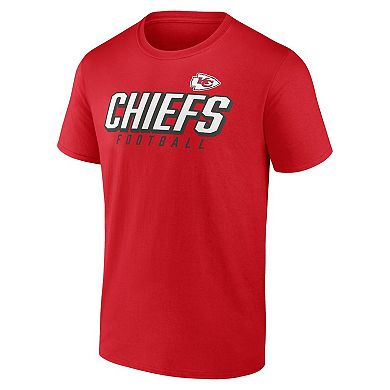 Men's Fanatics Branded Red/Gold Kansas City Chiefs Player Pack T-Shirt ...